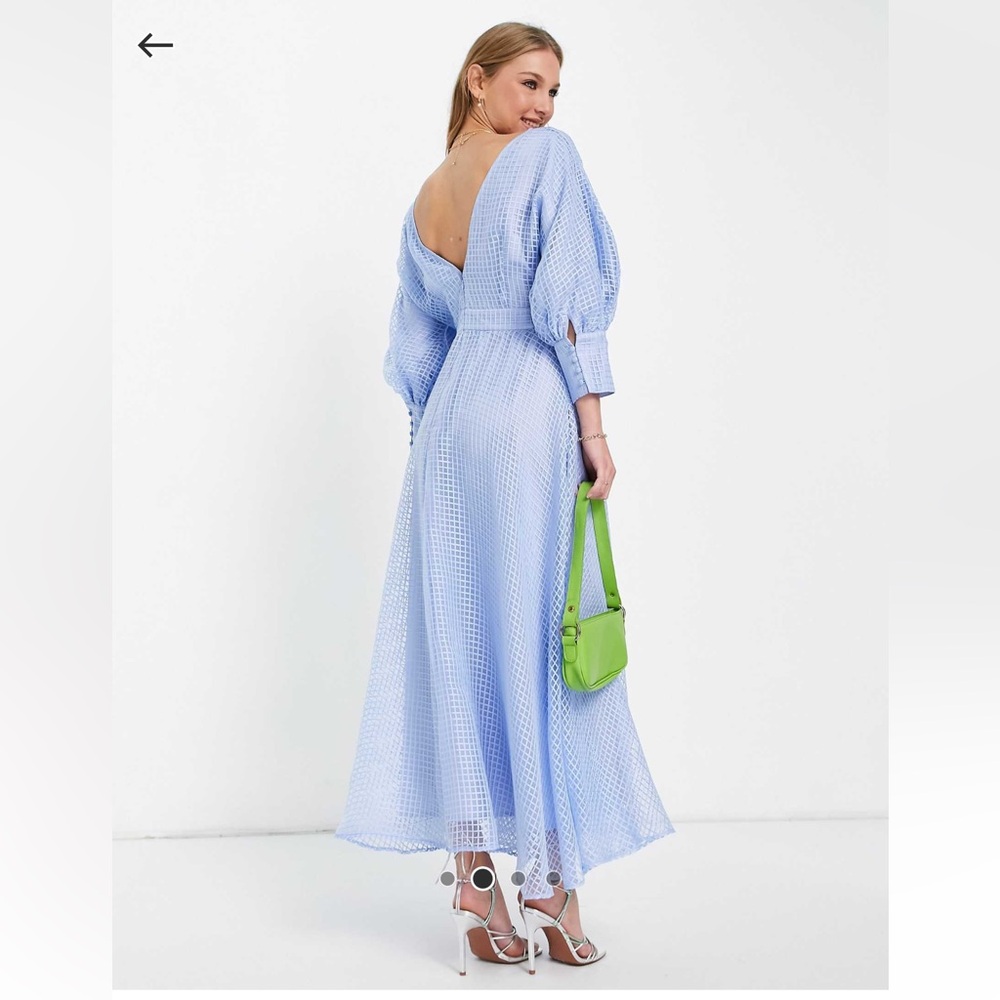 ASOS EDITION blouson sleeve dress XL